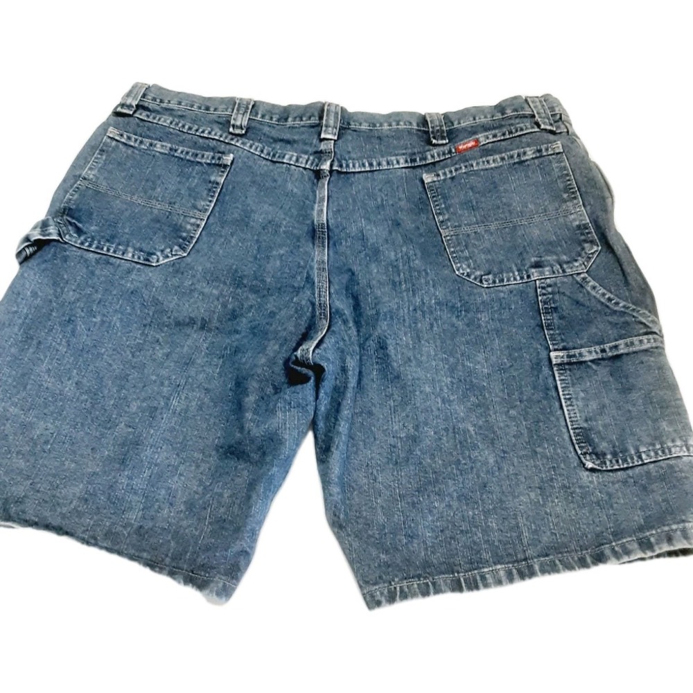Wrangler Shorts Men 44 Denim Carpenter Workwear Y2K 90s Baggy Skater